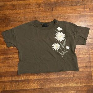 Abercrombie & Fitch Olive Green T-Shirt